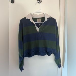 Vintage Furst of a Kind Uniquely Handmade, long sleeve crop, one size